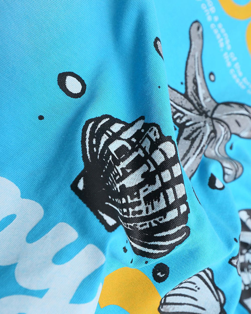 그라데이션 쉘 반팔