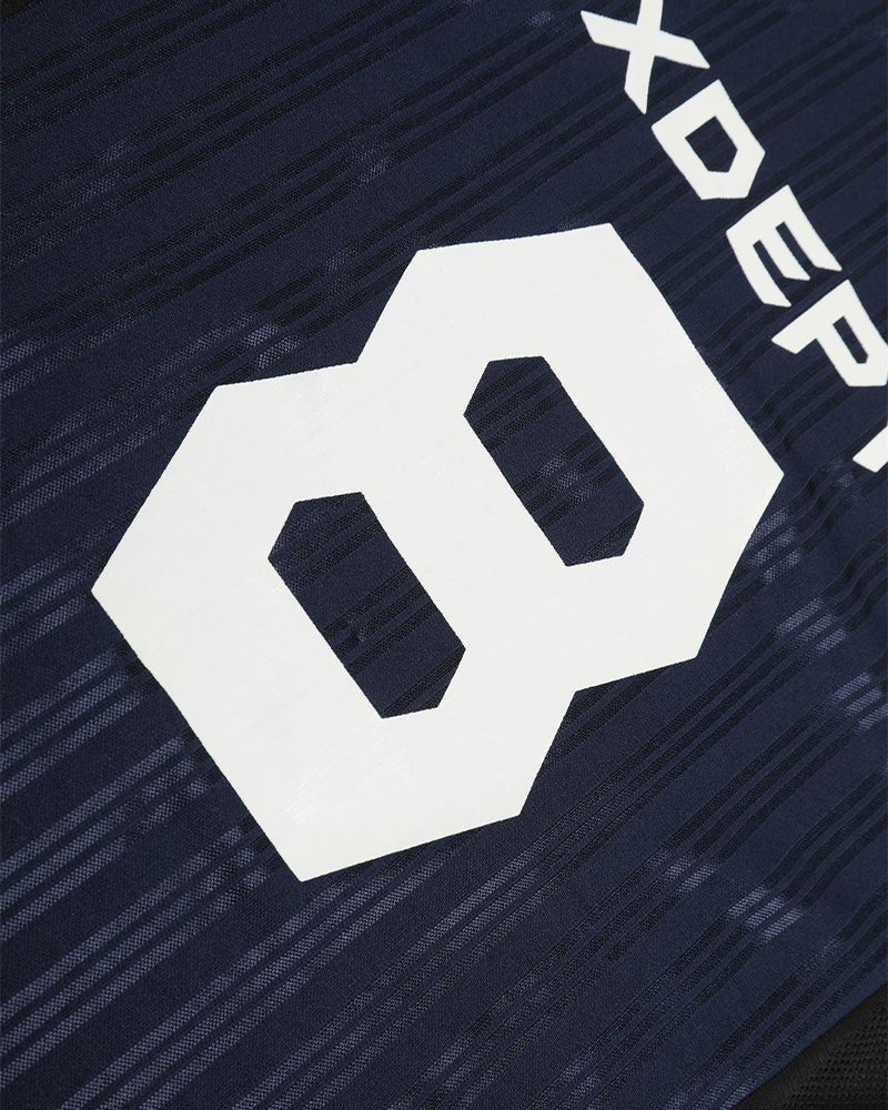 레트로 콘트라스트 반소매