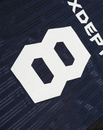 레트로 콘트라스트 반소매