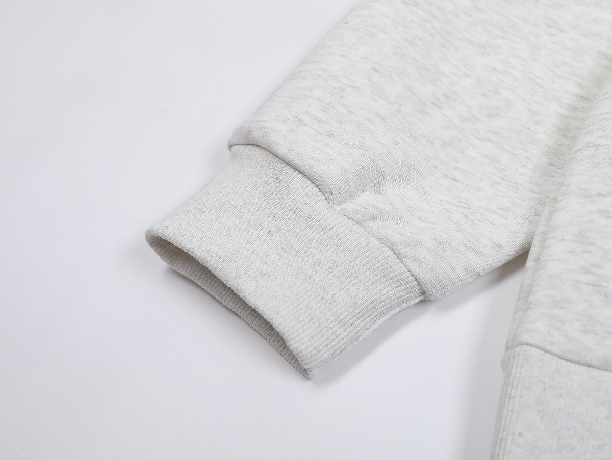 可愛刺綉蕾絲連帽衛衣