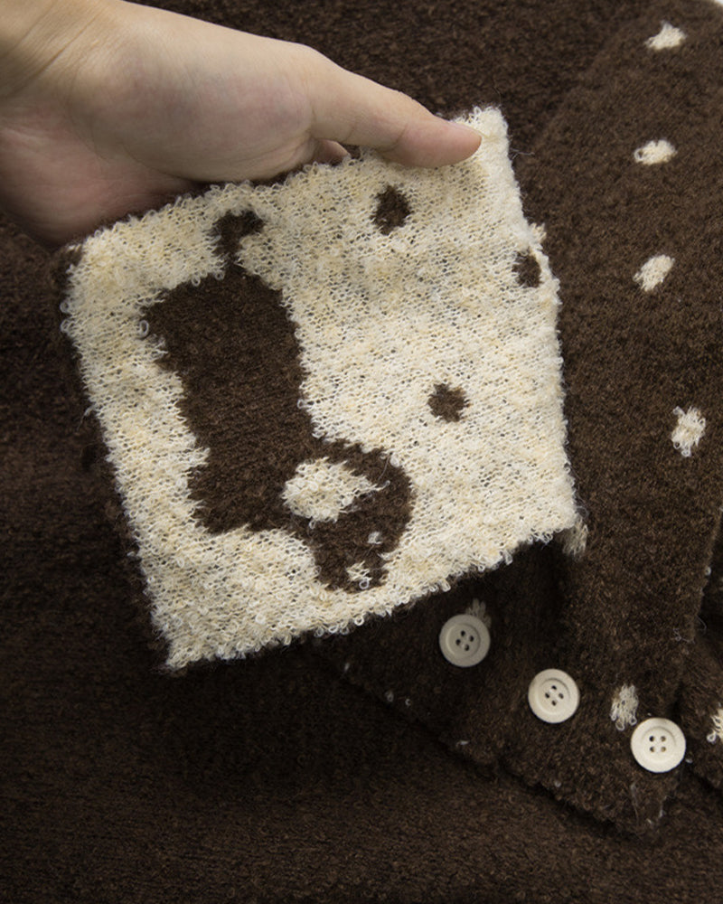 Loose and sweet knitwear