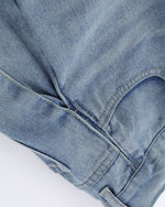 水洗簡約牛仔長褲