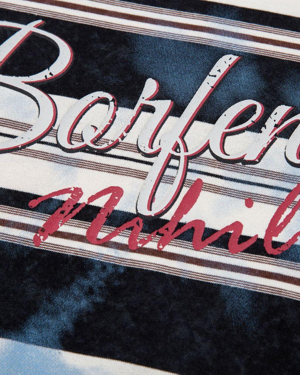 레트로 스트라이프 반팔