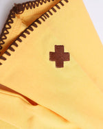 사과 자수 반팔