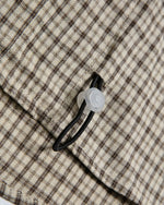 Vintage check short-sleeved shirt