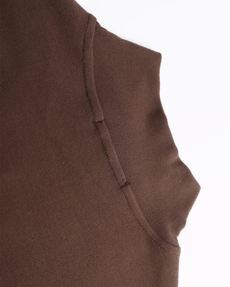 Solid color simple versatile long sleeves