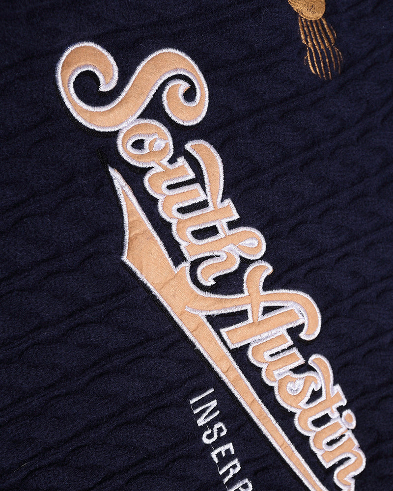 復古刺綉休閑毛衣