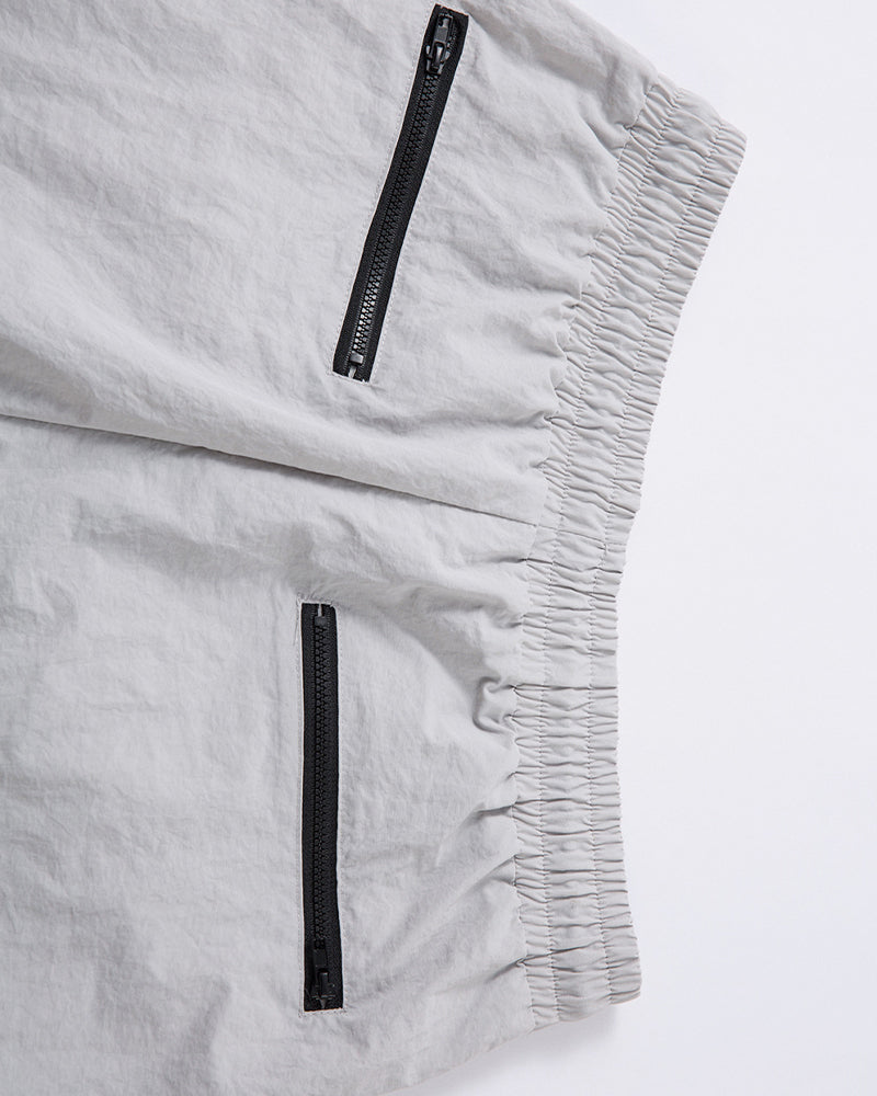 Panelled straight-leg casual trousers