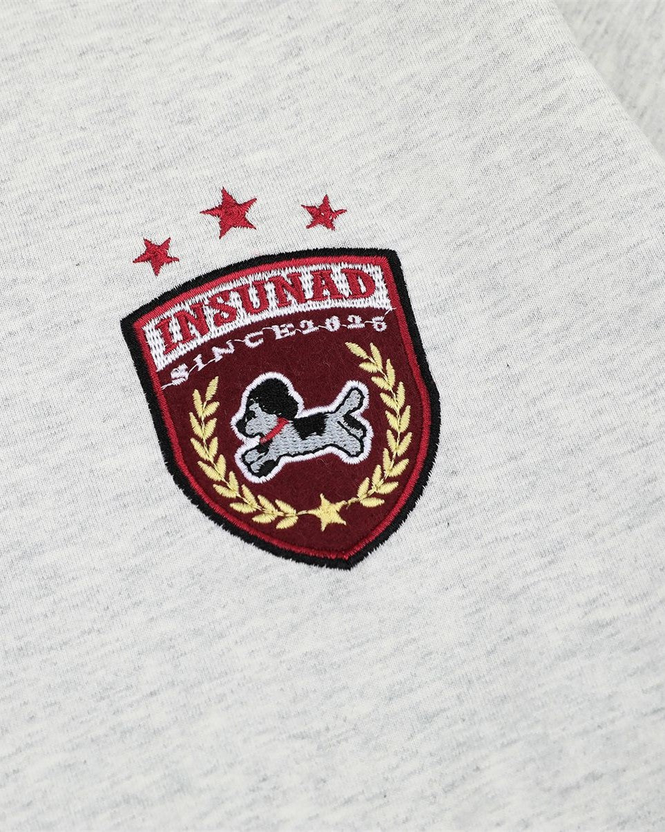 레트로 콘트라스트 라펠 반팔