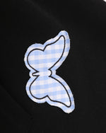 Spliced fake two-piece casual sweatshirt jacket