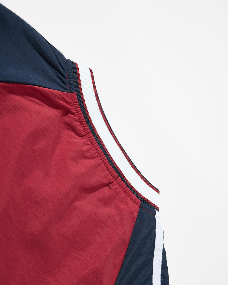 Retro contrast color sweatshirt