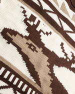 Vintage Elk Knit Sweater