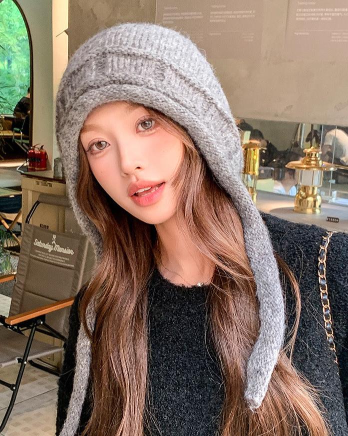 復古百搭護耳帽