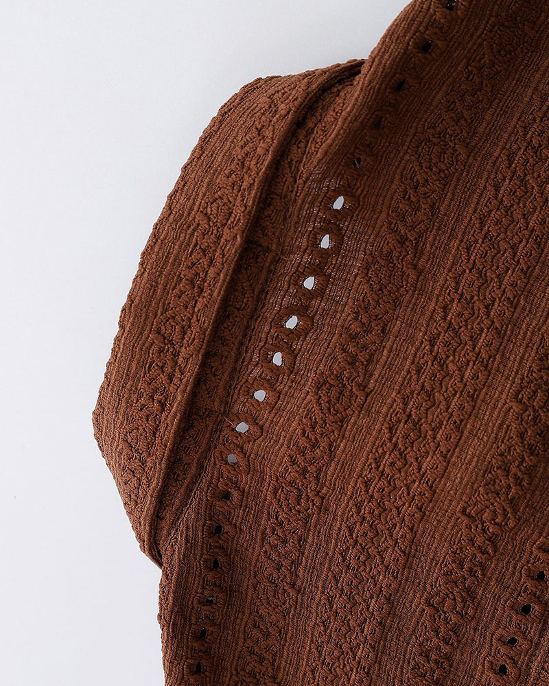 vintage striped long sleeve shirt