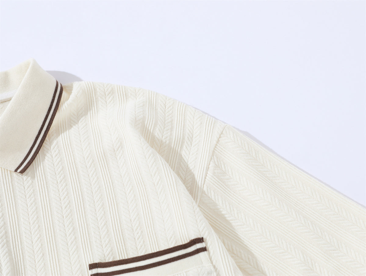 레트로 컬리지 스타일 베어 반팔