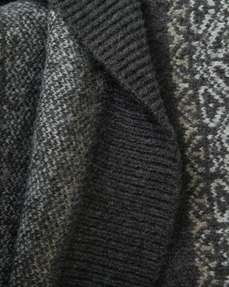 레트로 스트라이프 스웨터