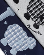 假兩件小羊衛衣