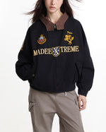 vintage street embroidered jacket