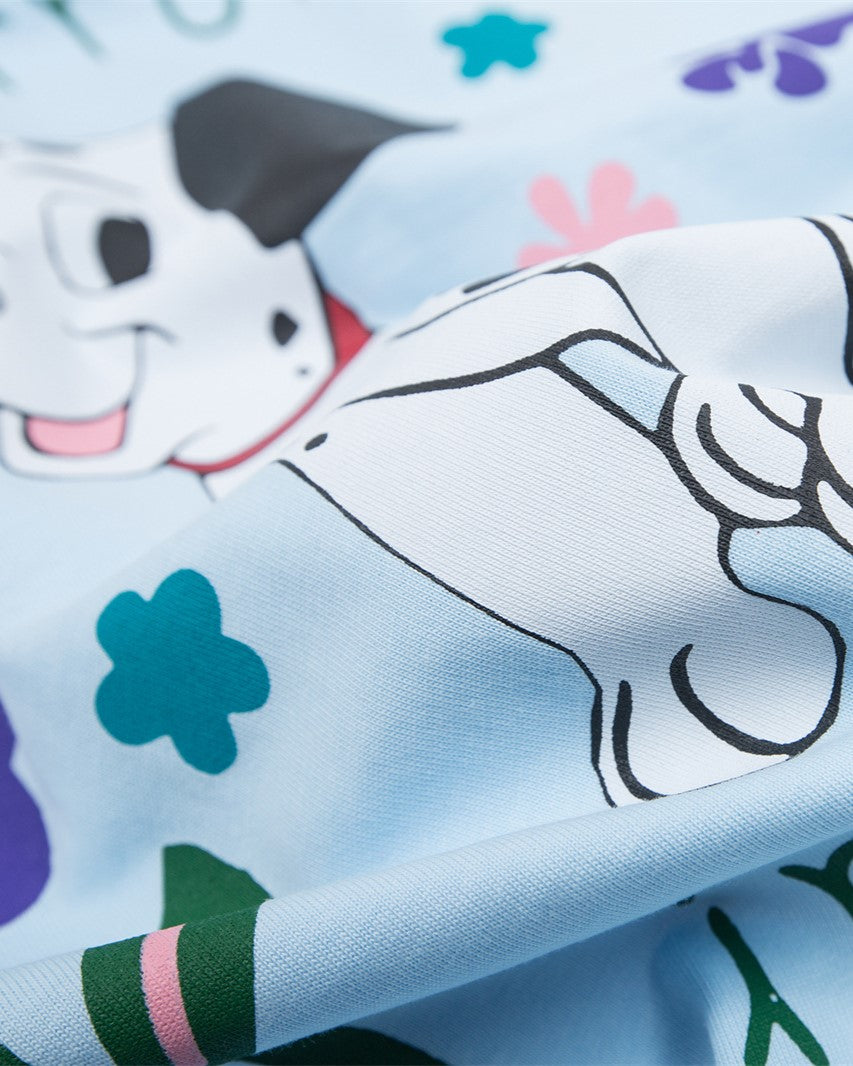 달마시안 프린트 반팔