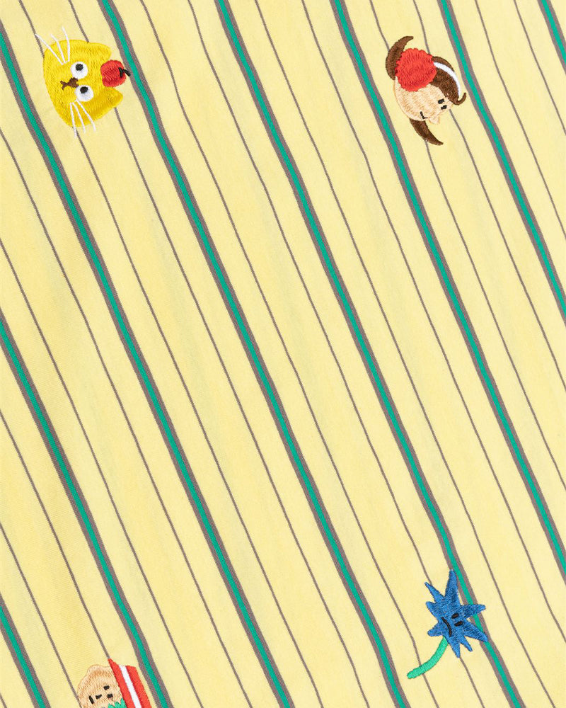 레트로 스트라이프 반팔