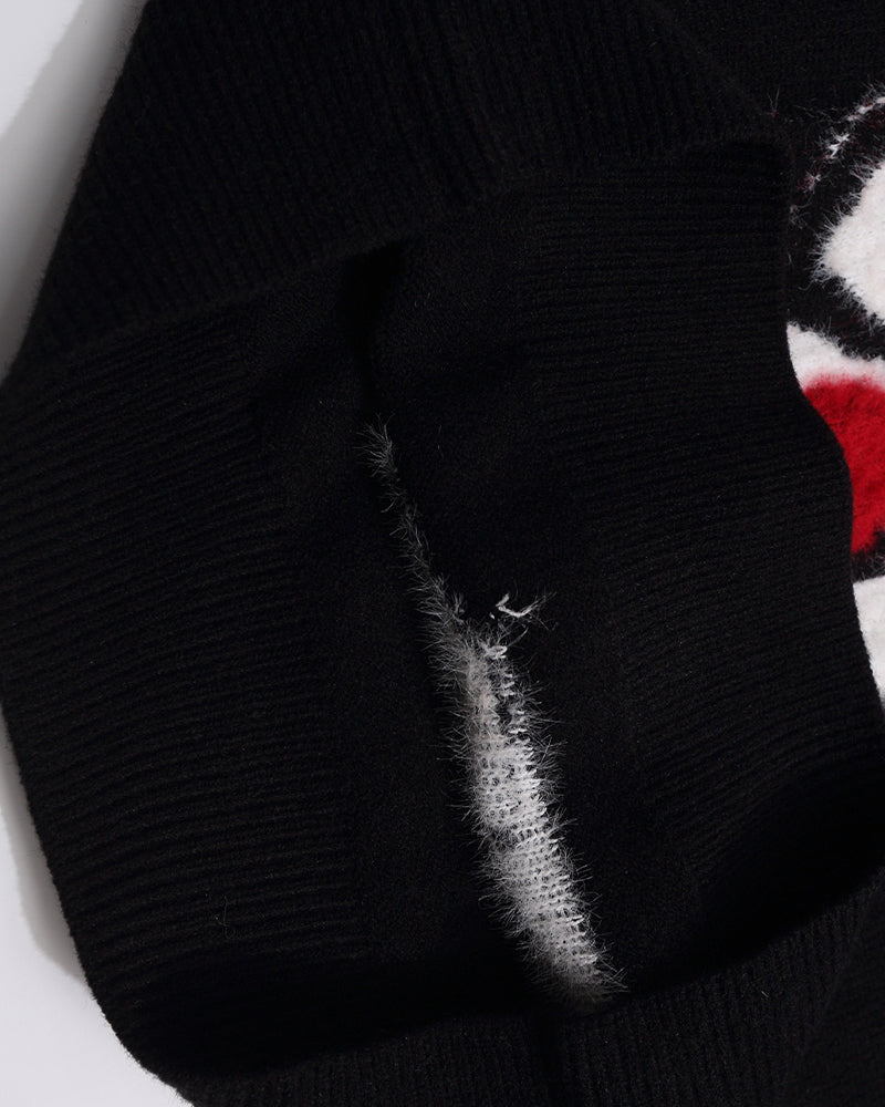 可愛小狗百搭針織衫