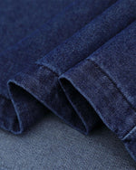 콘트라스트 패치 데님 반팔