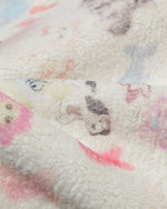 Women's fleece patchwork coat