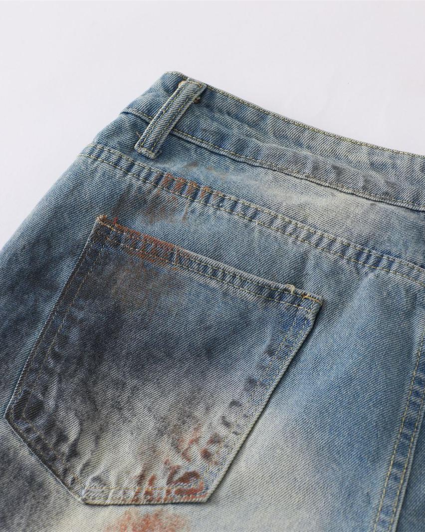 Vintage ripped jeans