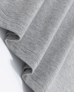 레터 패치가 있는 커플 반팔 티셔츠