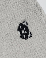 Star-striped knit sweater