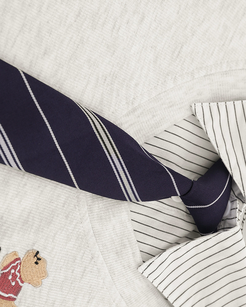 American style fake two-piece short sleeves (women's)