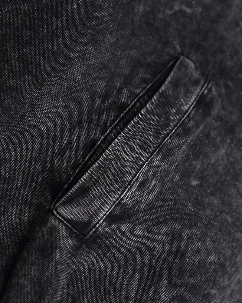 embroidered contrast jacket