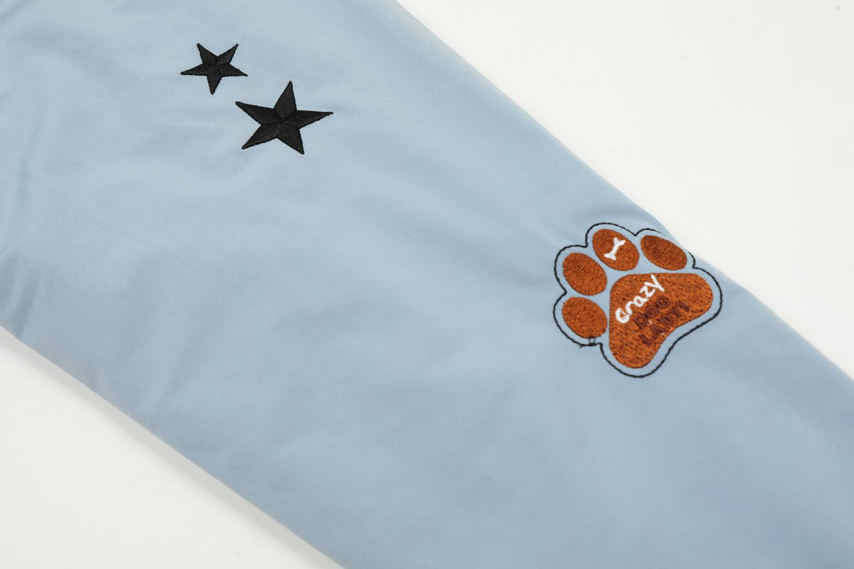 vintage embroidered reversible jacket