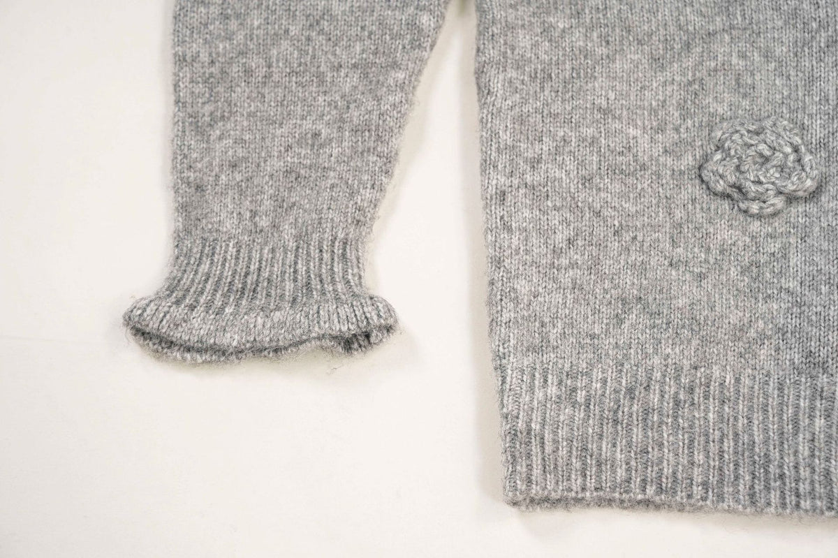 簡約寬鬆毛衣開衫