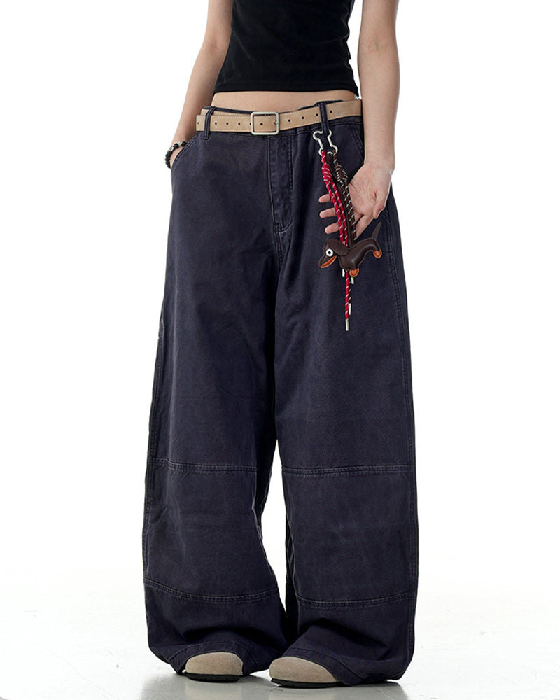 Loose Straight Overalls