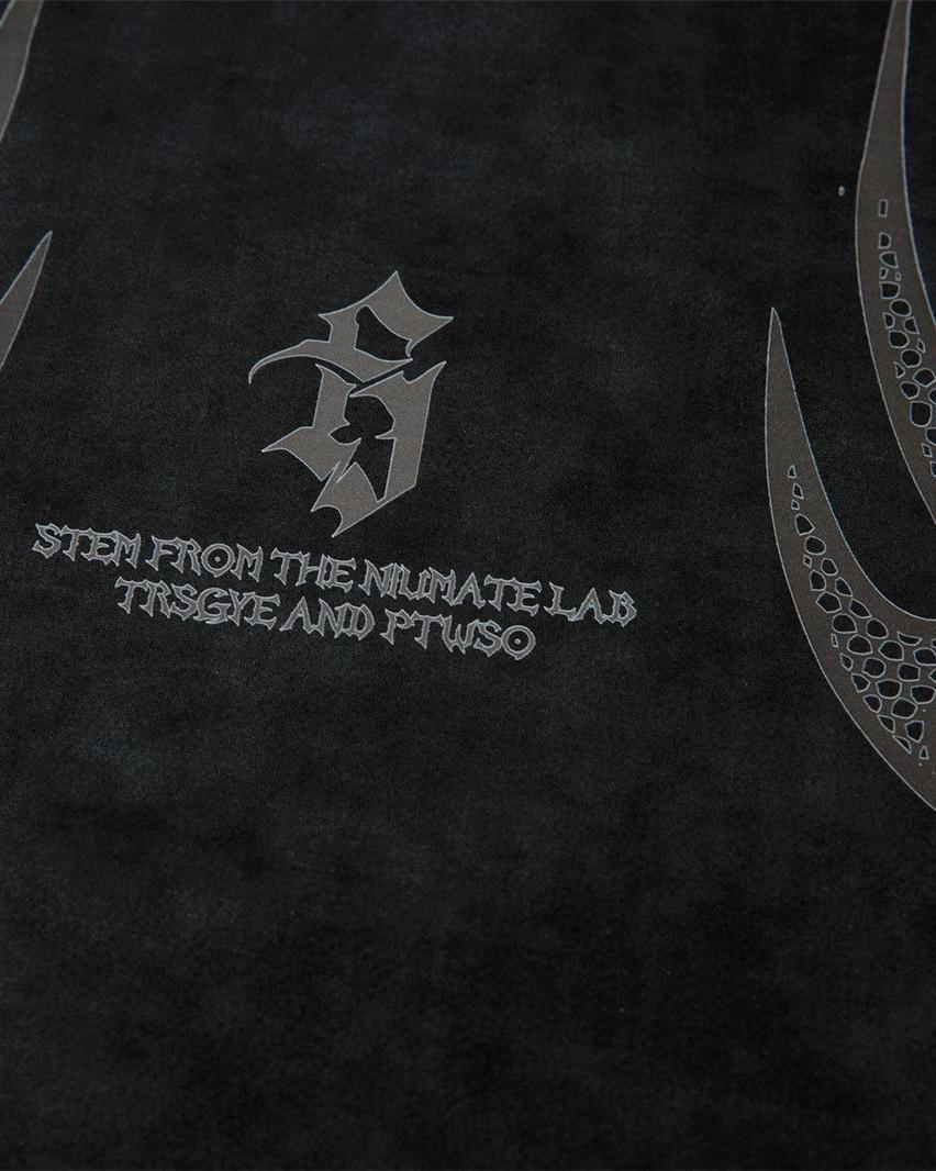 레트로 프린트 반소매