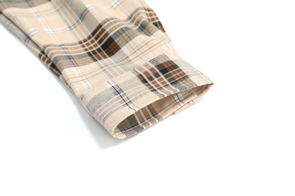 Retro patchwork fake two-piece knitted sweater