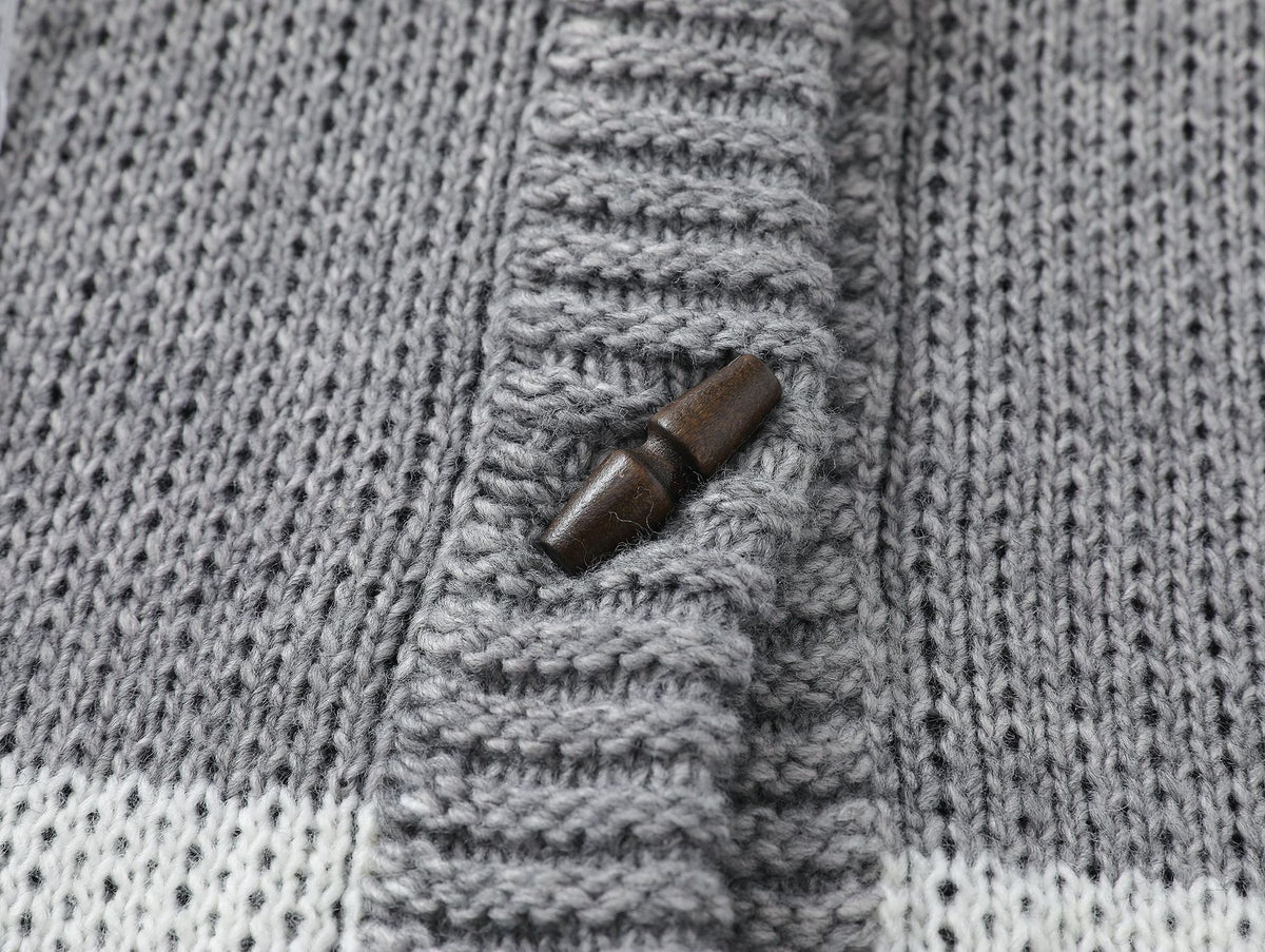 Retro cute bow cardigan sweater