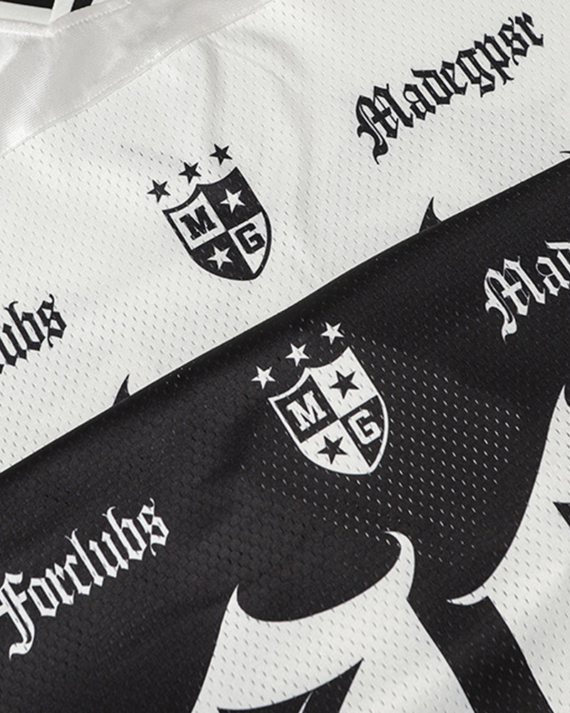 運動風數字印花短袖