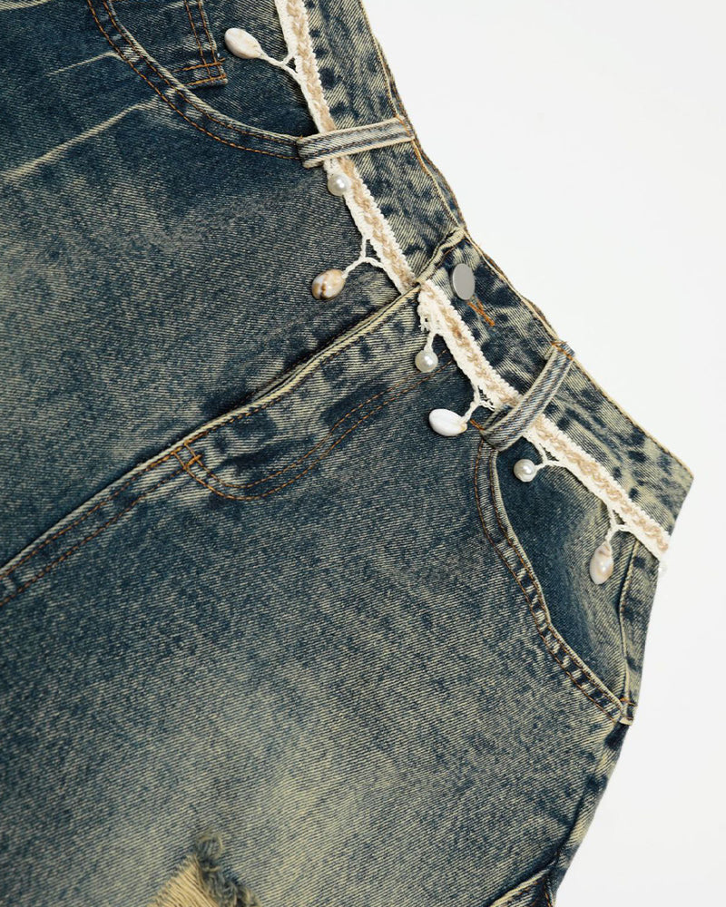 Vintage distressed jeans