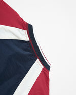 Color-blocked letter sweatshirt