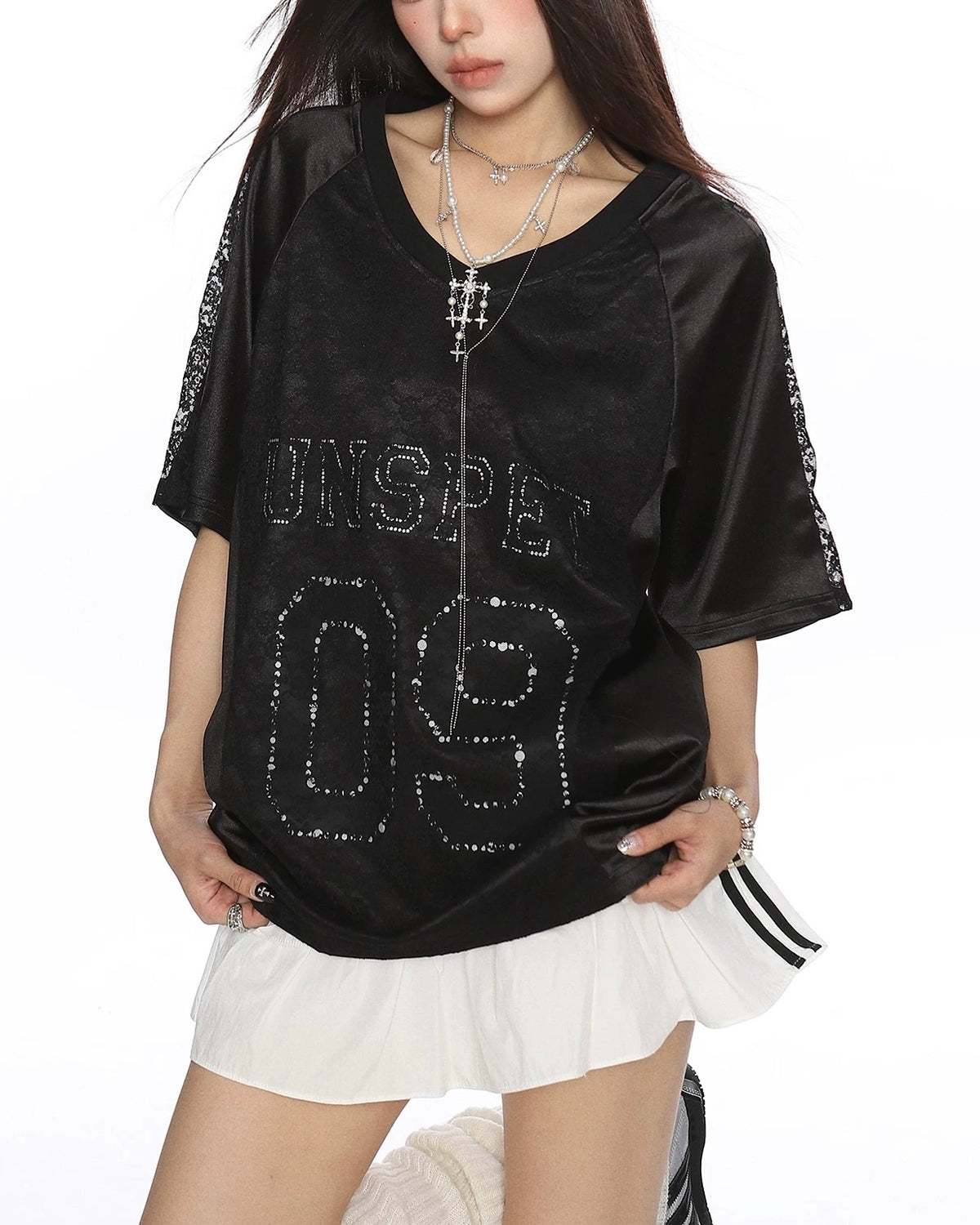 레트로 개성 반팔