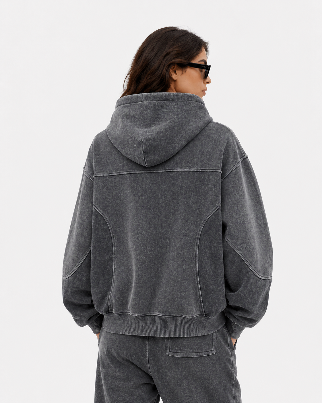 Distressed hoodie