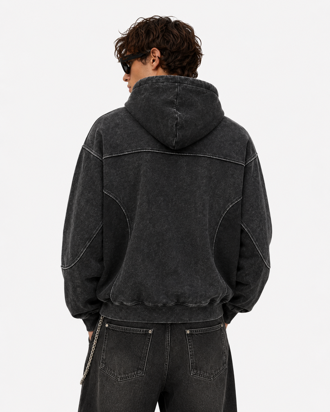 Distressed hoodie