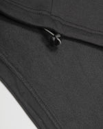 Color-blocked fleece-lined sweatshirt