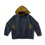 Color-blocked short jacket