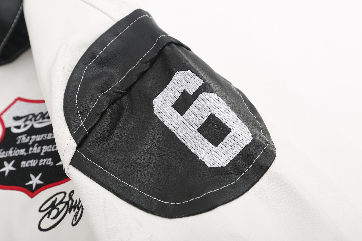 Vintage Short Leather Jacket