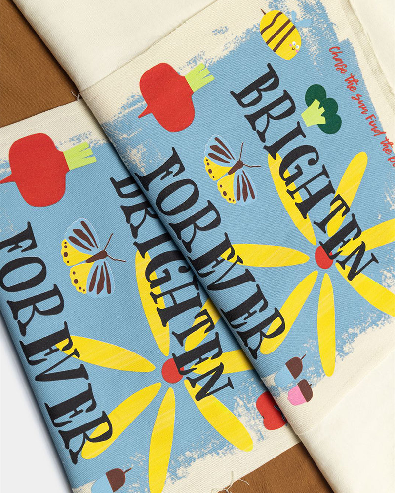 레트로 레터 프린트 반소매