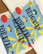 레트로 레터 프린트 반소매