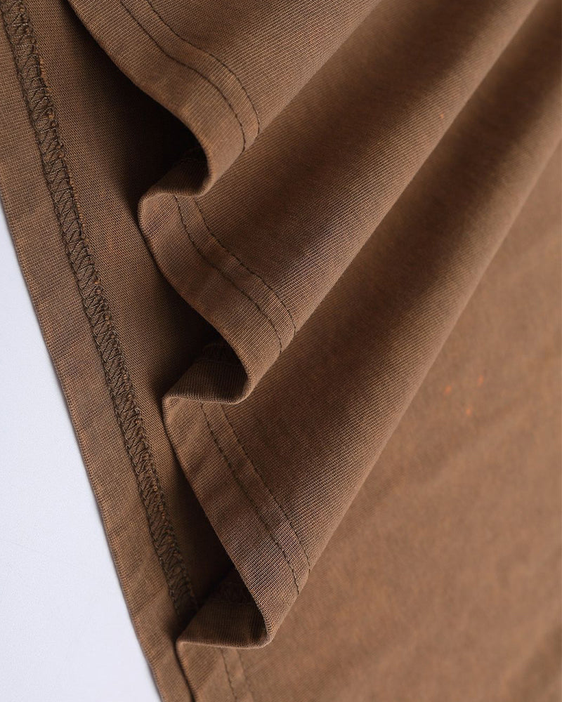 빈티지 워싱 반소매